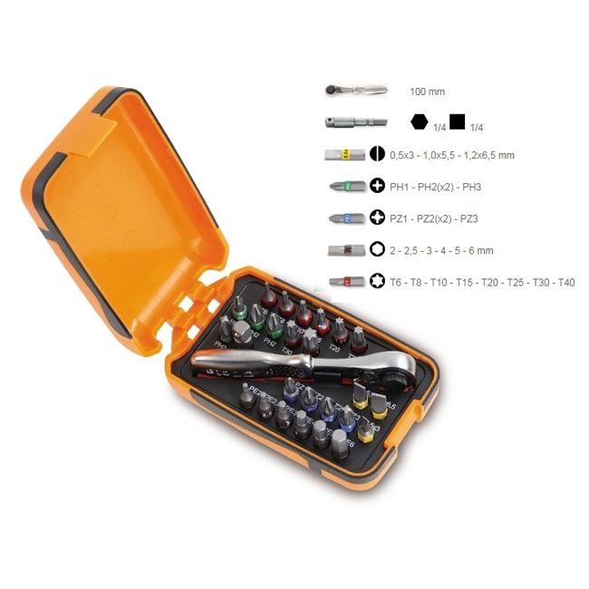 Vendita online Serie di 25 inserti per avvitatori art.860/C27
